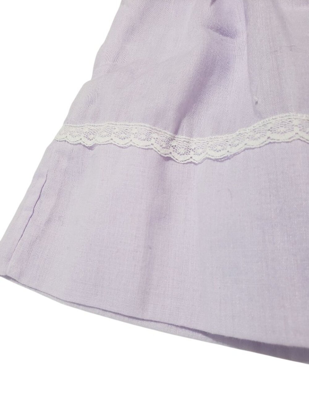 Vintage Alexis Lilac Purple Embroidered Flowers Frilly Party Dress 3 Months - Picture 5 of 12